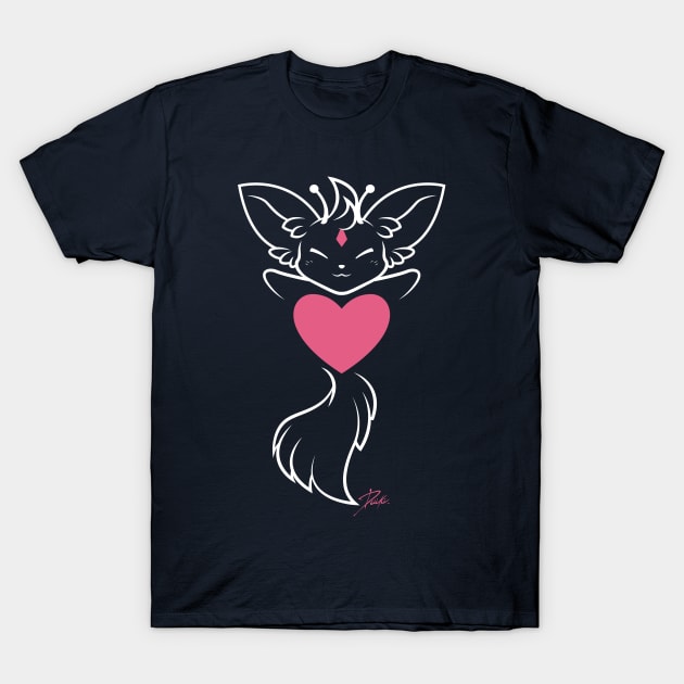 Galactics - Heart T-Shirt by tcksart